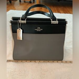 Coach Grace Satchel crossbody combination leather